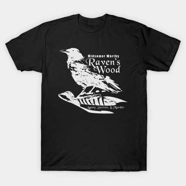 Ravens Wood: Agony, Secrets, & Murder! T-Shirt by Sandi Van Winkle_Illustration